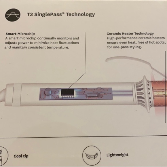 T3 Twirl 1.25” curling iron NEW - Picture 4 of 8